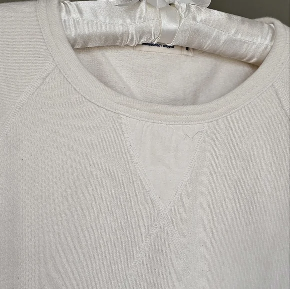 Industry Of All Nations Men's Crewneck Sweatshirt Unbleached Organic Cotton - Picture 4 of 6